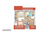 Einfamilienhaus mit Gartenidylle in Westercelle: Komfort und Gemütlichkeit vereint (MA-6271) - Grundriss Dachgeschoss