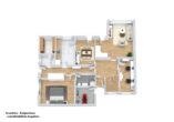 Familienfreundliches Reihenendhaus in beliebter Lage von Westercelle (MA-6442) - Grundriss Erdgeschoss